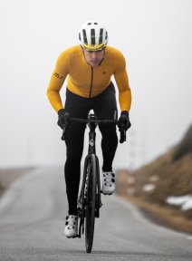 pánské zateplené cyklistické dresy s dlouhým rukávem